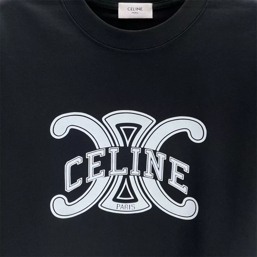 celine t-shirt manches courtes pour unisexe s_127b0043